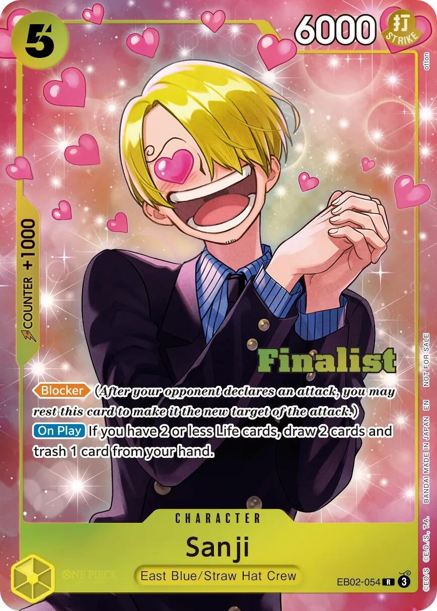 Sanji (CS 26-27 Finalist Card Set Vol. 1) (EB04-052) (OP-PR)
