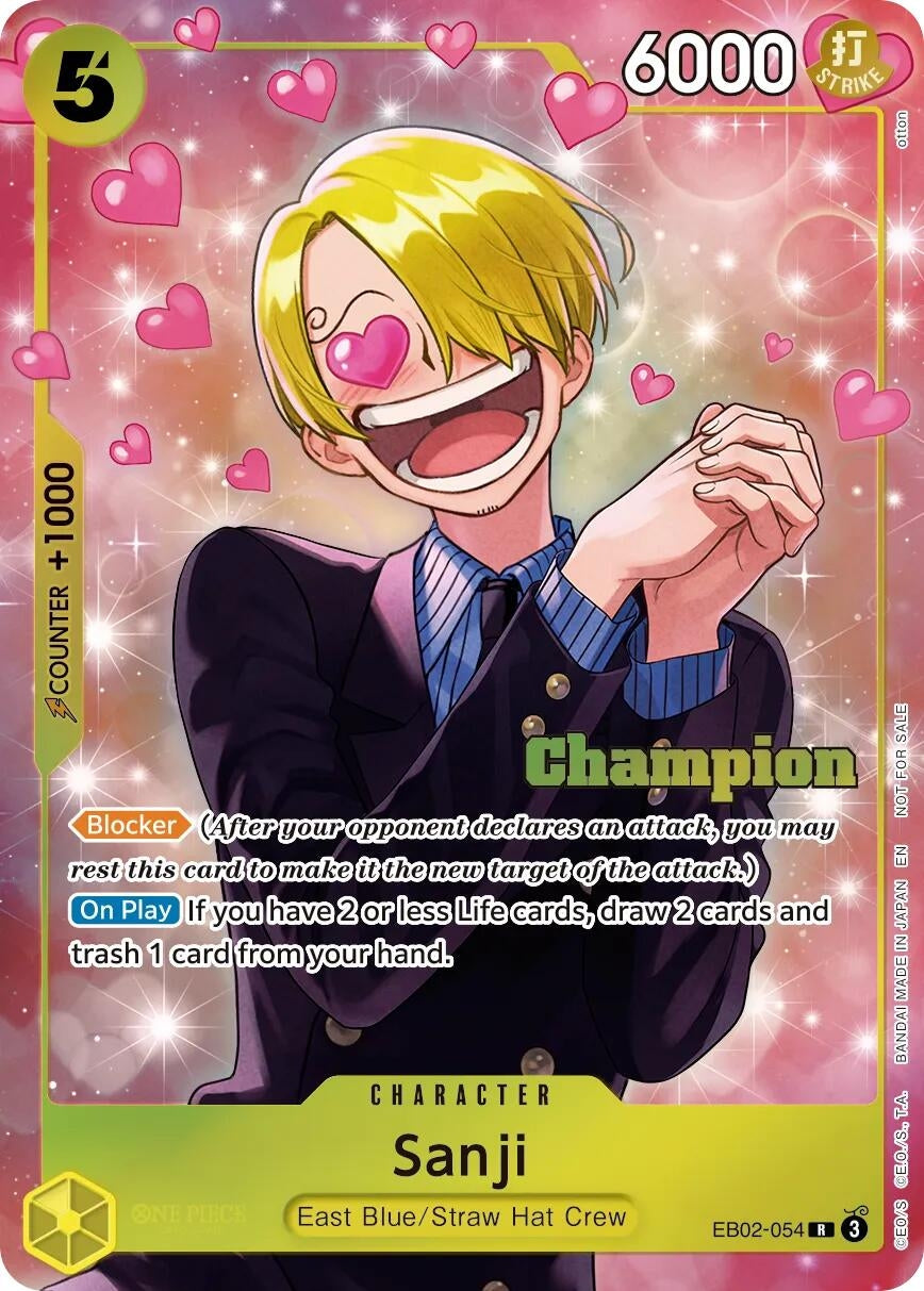 Sanji (CS 26-27 Winner Card Set Vol. 1) (EB04-052) (OP-PR)