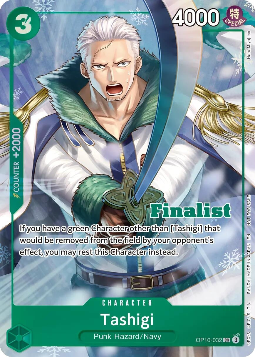 Tashigi (Finalist Card Set Vol.1) (OP10-032) (OP-PR)