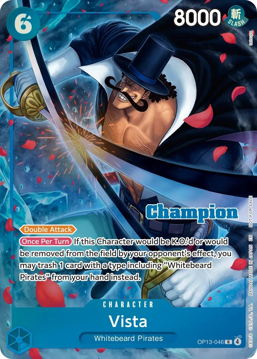 Vista (CS 26-27 Winner Card Set Vol. 1) (OP13-046) (OP-PR)