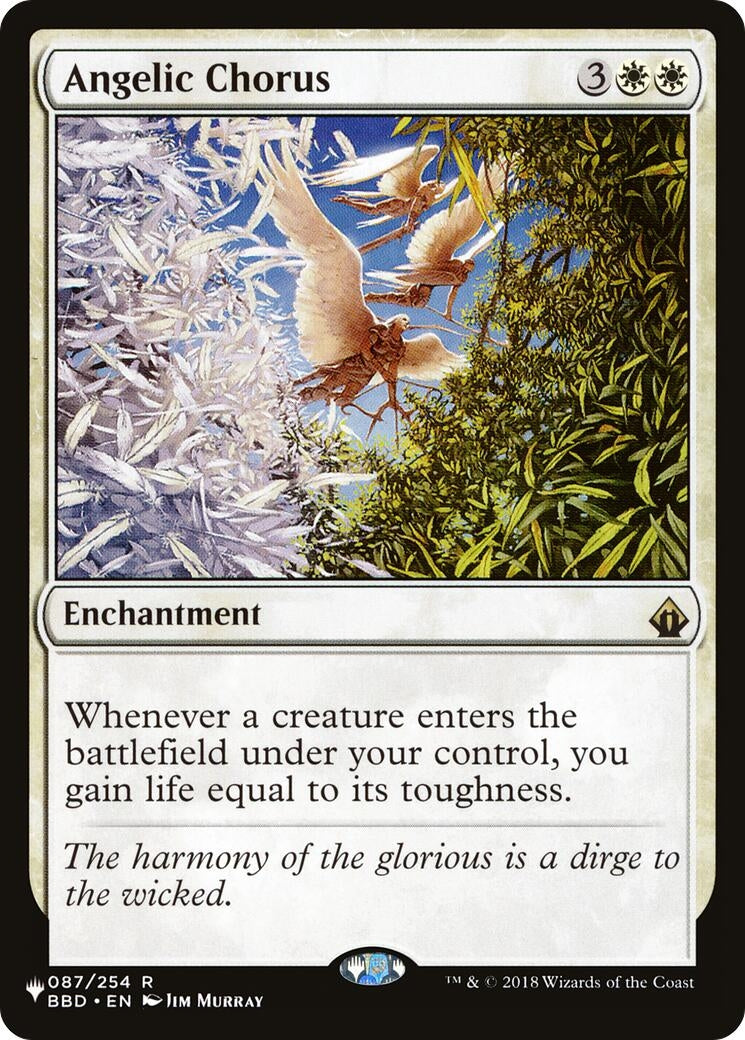 Angelic Chorus (87) (LIST)
