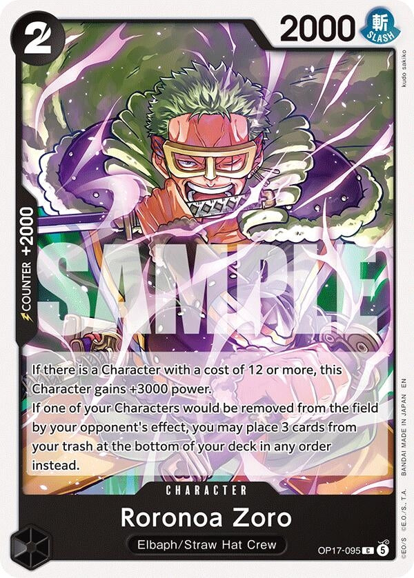 Roronoa Zoro (095) (OP17-095) (OP17)