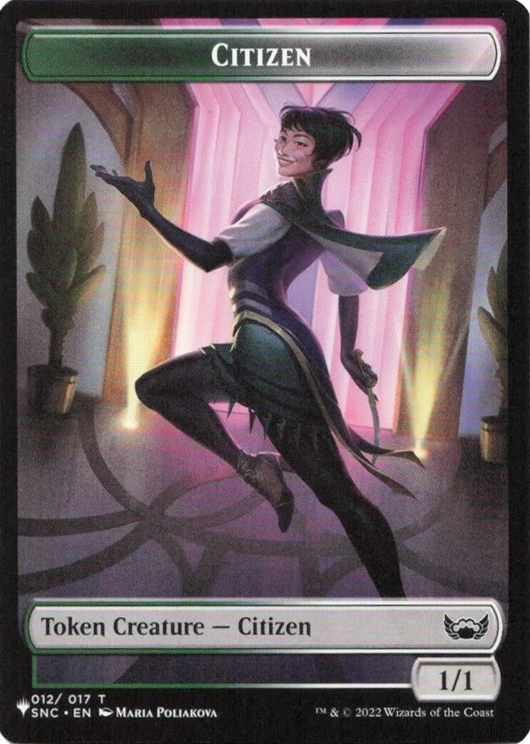 Citizen // Angel Double-Sided Token (12 // 3) (LIST)