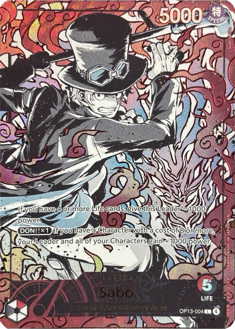 Sabo (English Version 3rd Anniversary Set) (OP13-004) (OP-PR)