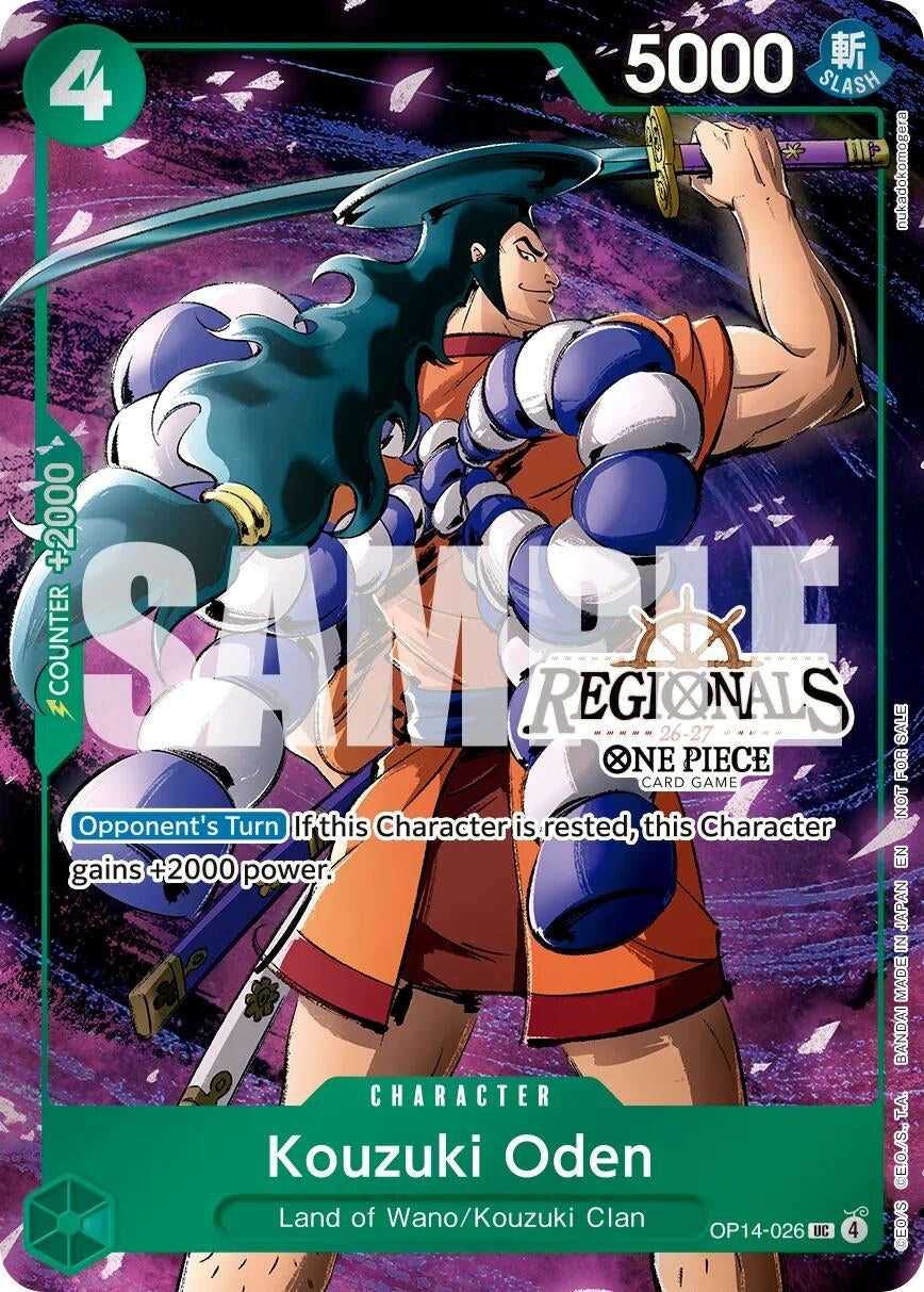 Kouzuki Oden (Regional Participation Pack 2026 Vol.2) (OP14-026) (OP-PR)