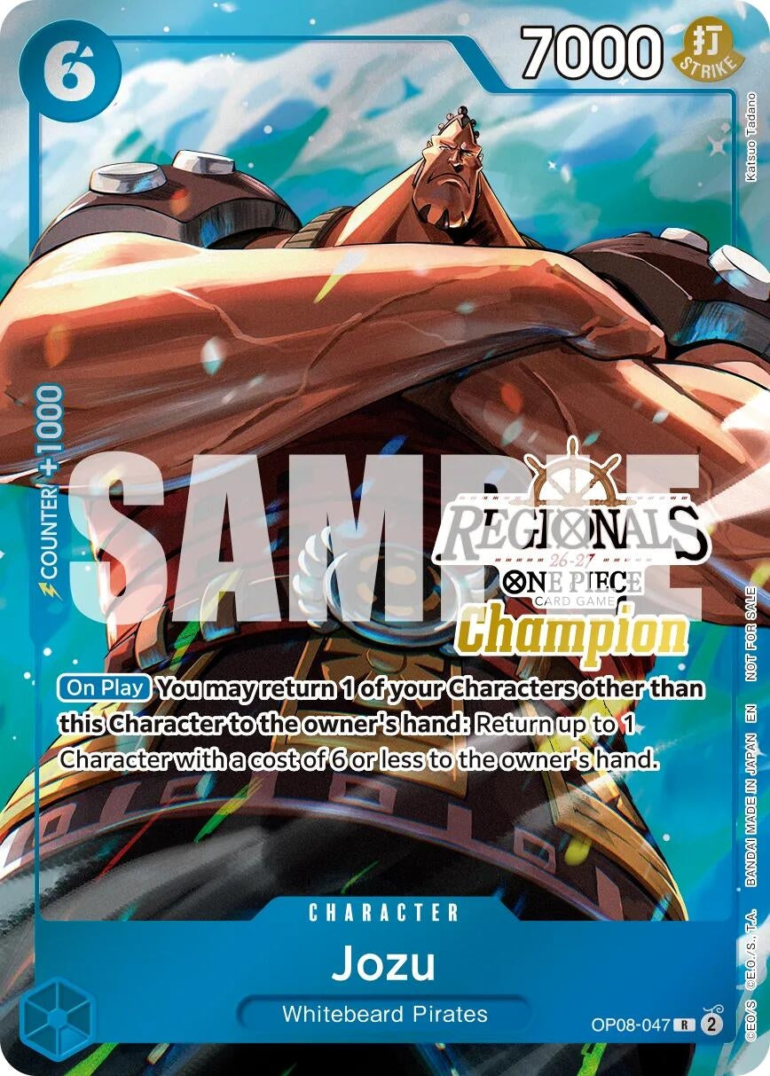 Jozu (Regionals Champion Card Set 26-27 Vol.2) (OP08-047) (OP-PR)