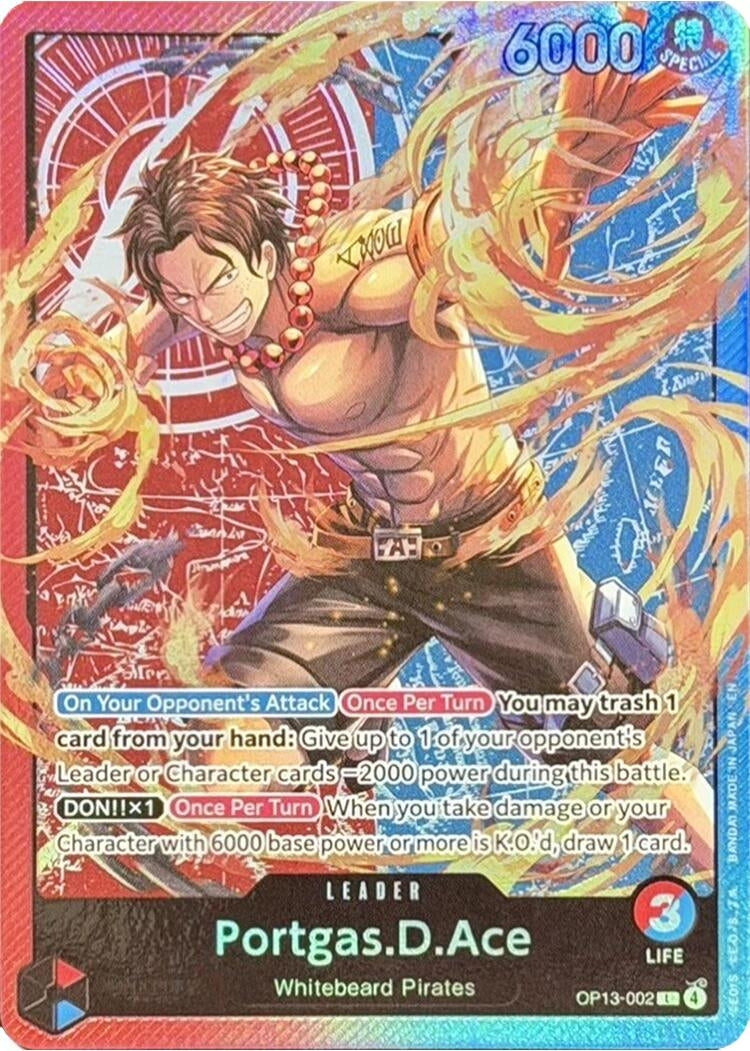 Portgas.D.Ace (Sound Loader Ace and Sabo Edition 2026) (OP13-002) (OP-PR)