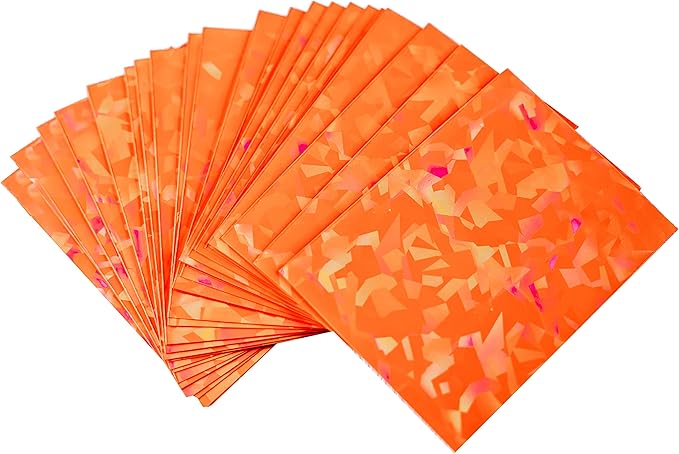 100 Holographic Card Sleeves