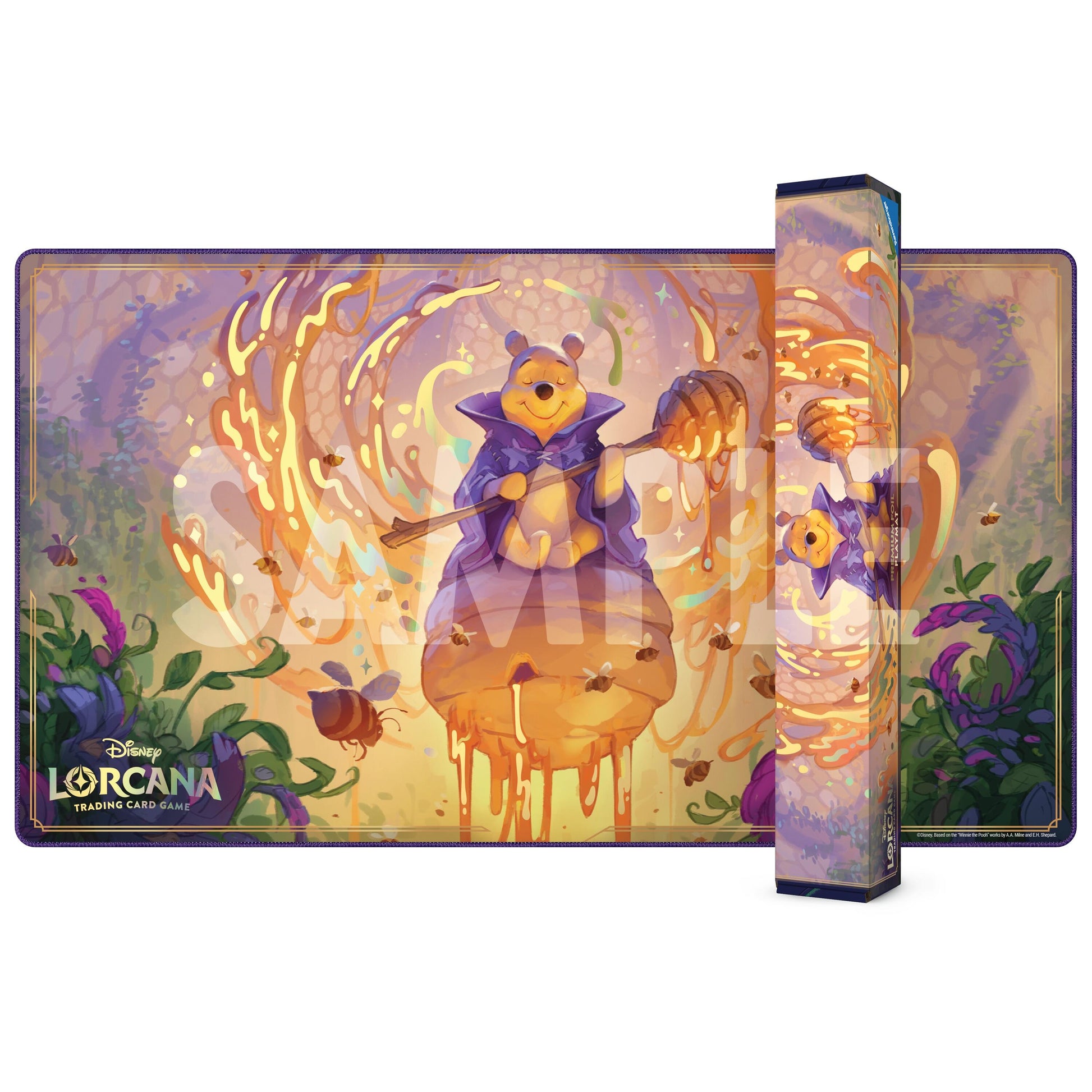 Disney Lorcana: Winnie the Pooh - Hunny Wizard Premium Foil Playmat