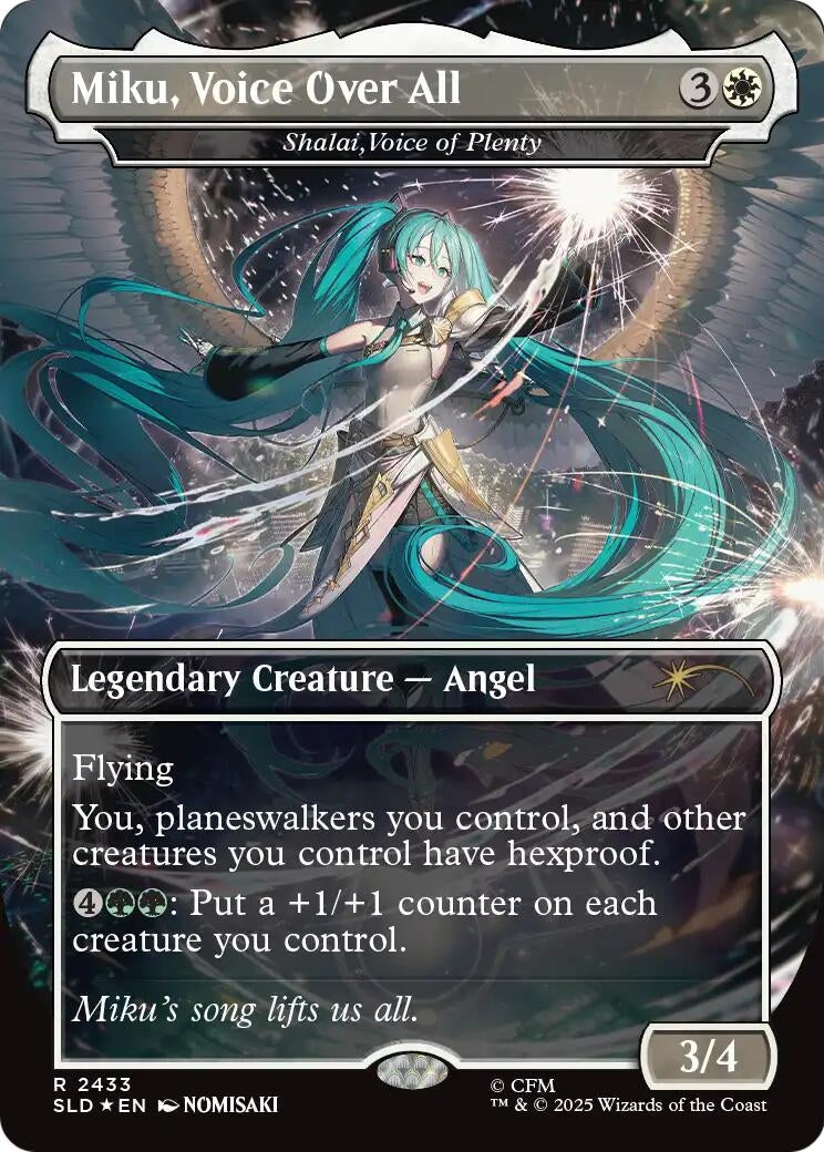 Miku, Voice Over All - Shalai, Voice of Plenty (2433) (SLD)