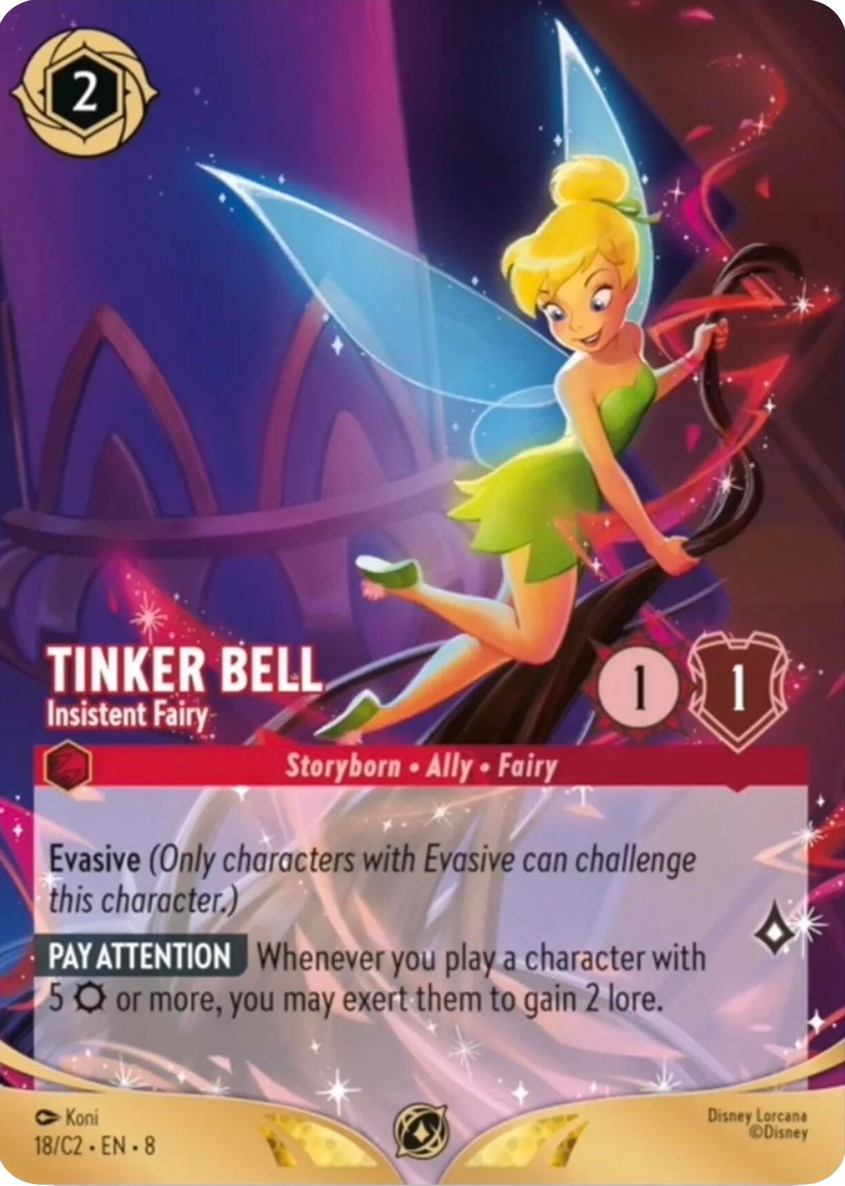 Tinker Bell - Insistent Fairy (18) (DLPC)