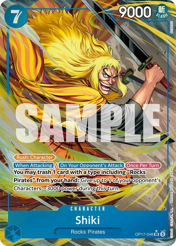 Shiki (048) (Alternate Art) (OP17-048) (OP17)
