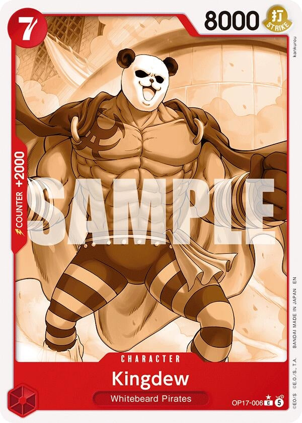 Kingdew (Pandaman Art) (OP17-006) (OP17)