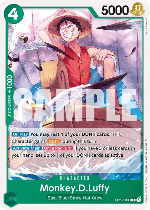 Monkey.D.Luffy (030) (OP17-030) (OP17)