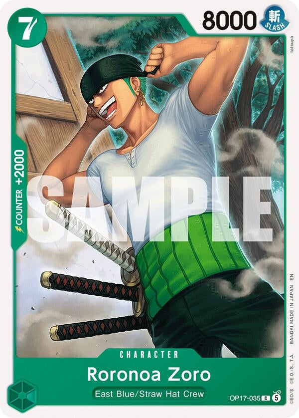Roronoa Zoro (035) (OP17-035) (OP17)