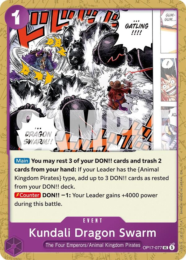 Kundali Dragon Swarm (OP17-077) (OP17)