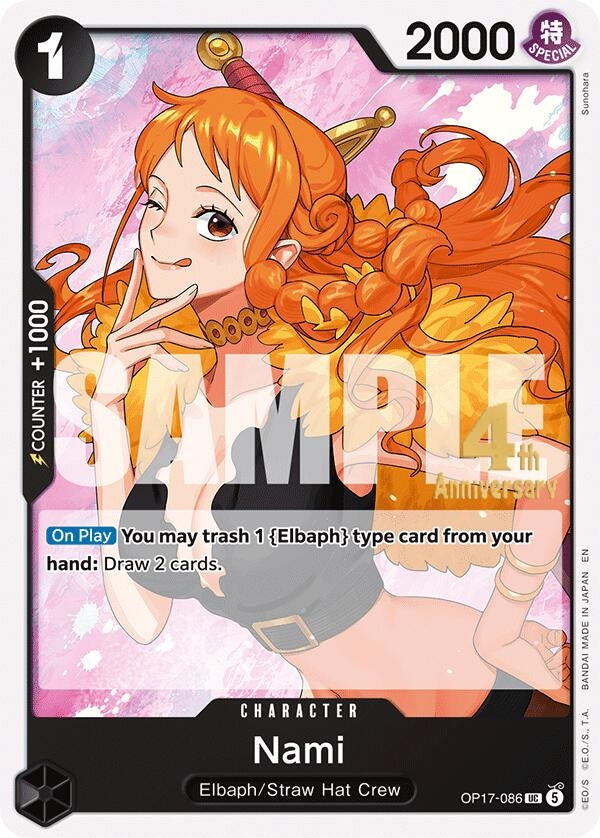 Nami (086) (OP17-086) (OP17 RE)