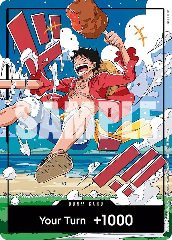 DON!! Card (World United) (Luffy) (OP-PR)