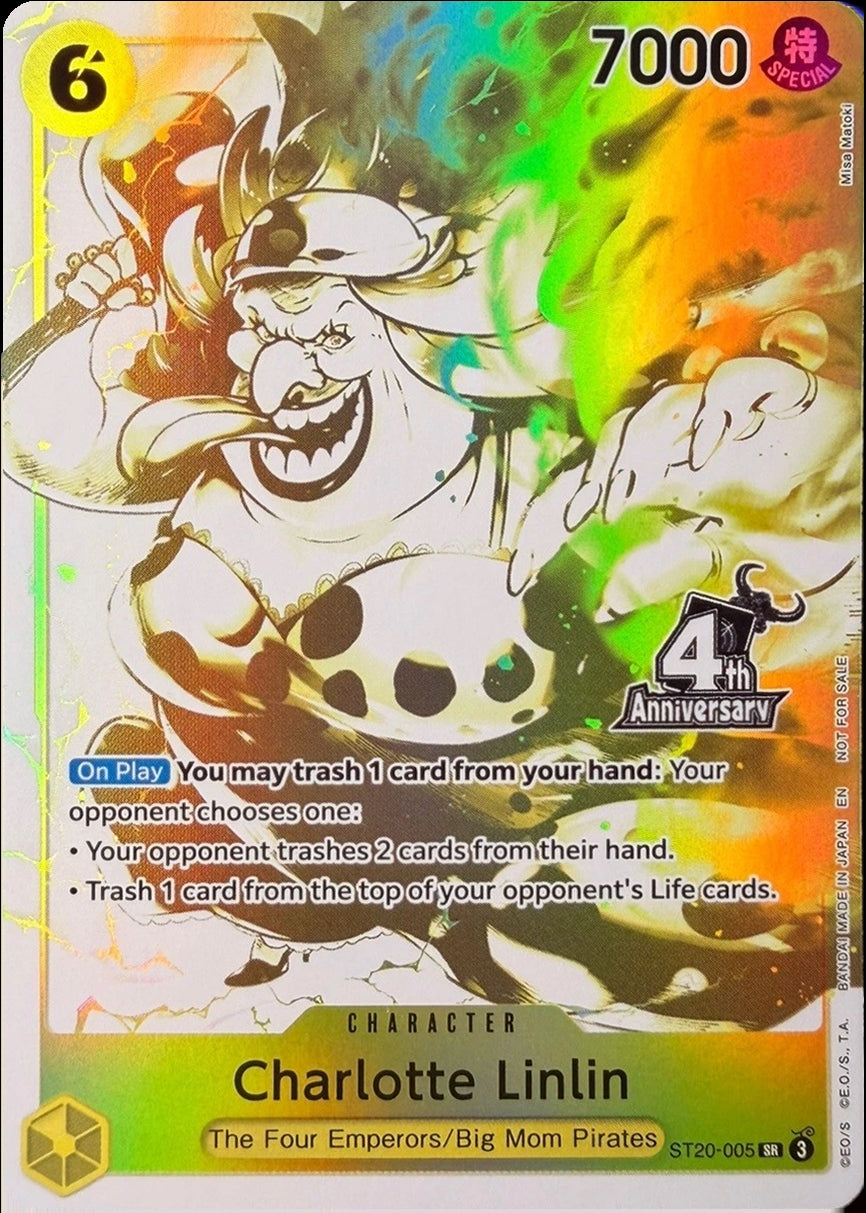 Charlotte Linlin (4th Anniversary Treasure Campaign Pack) (ST20-005) (OP-PR)