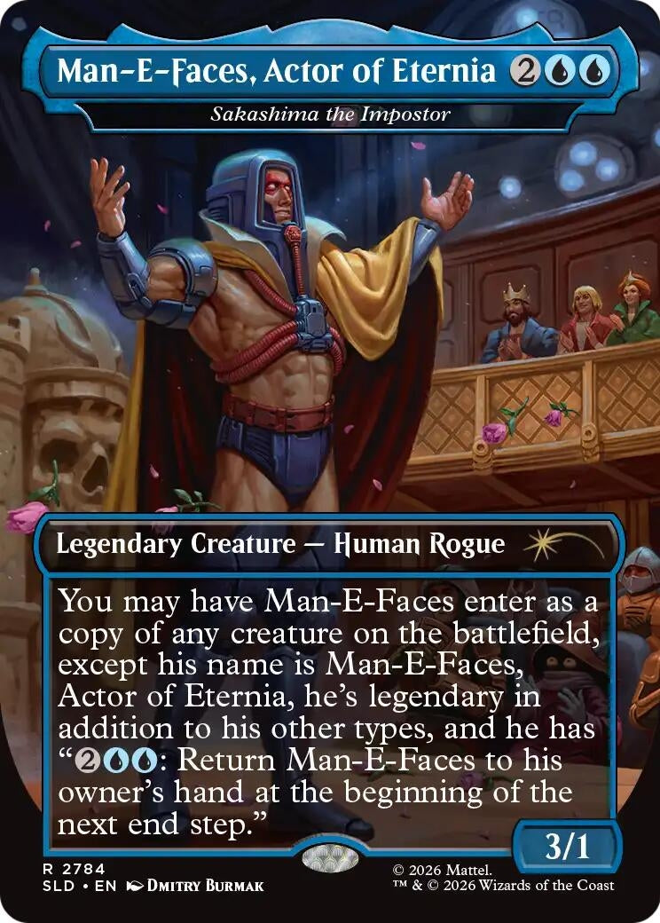Man-E-Faces, Actor of Eternia - Sakashima the Impostor (2784) (SLD)