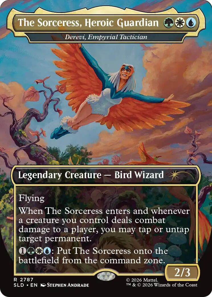 The Sorceress, Heroic Guardian - Derevi, Empyrial Tactician (2787) (SLD)