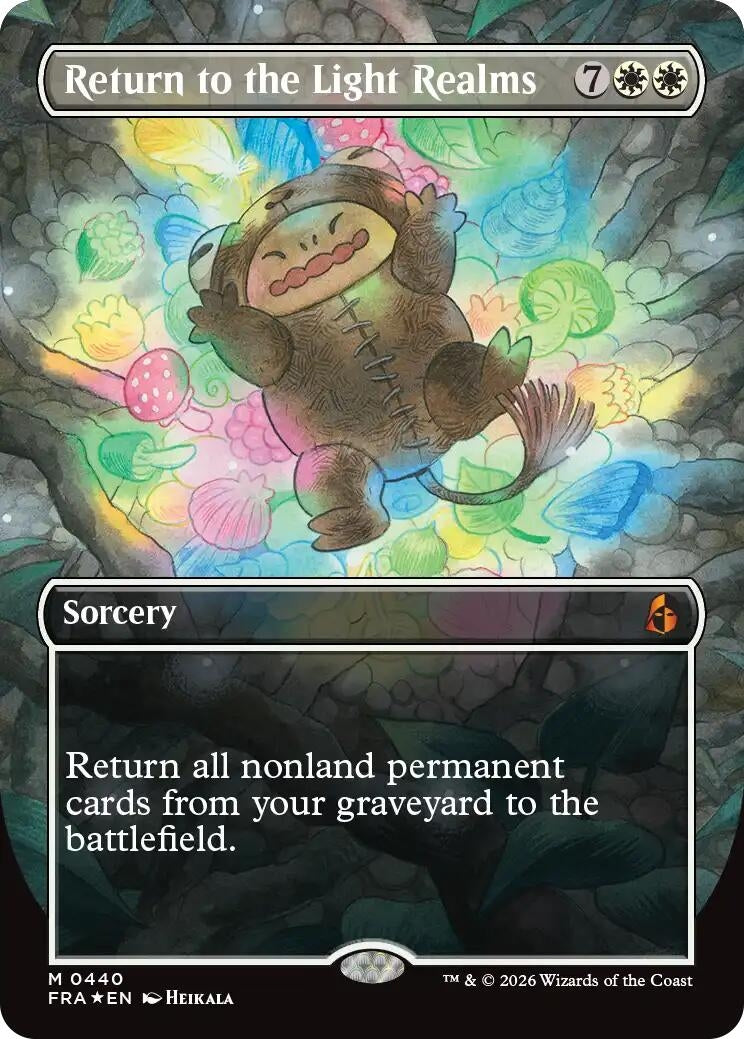 Return to the Light Realms (Borderless) (0440) (440) (FRA)