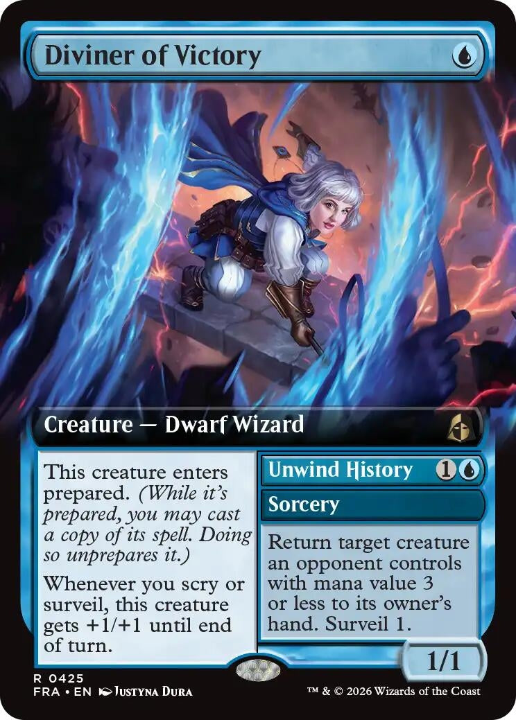 Diviner of Victory (Extended Art) (425) (FRA)