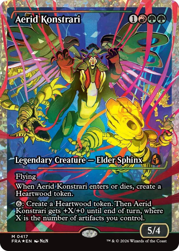 Aerid Konstrari (Showcase) (Fracture Foil) (0417) (417) (FRA)