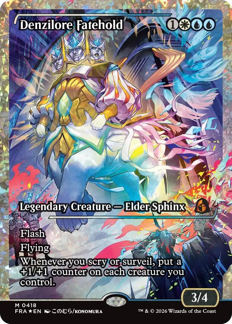 Denzilore Fatehold (Showcase) (Fracture Foil) (0418) (418) (FRA)