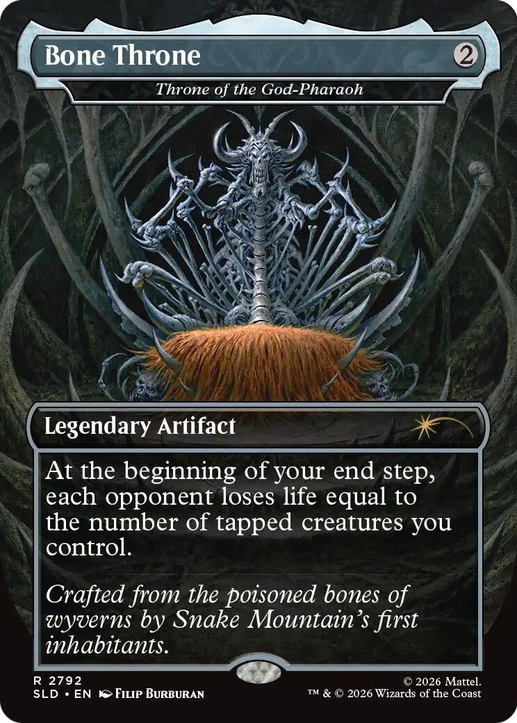 Bone Throne - Throne of the God-Pharaoh (2792) (SLD)