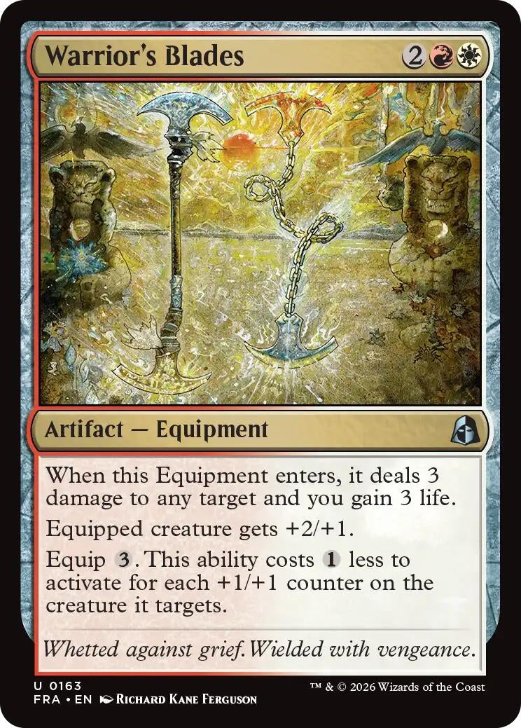 Warrior's Blades (163) (FRA)