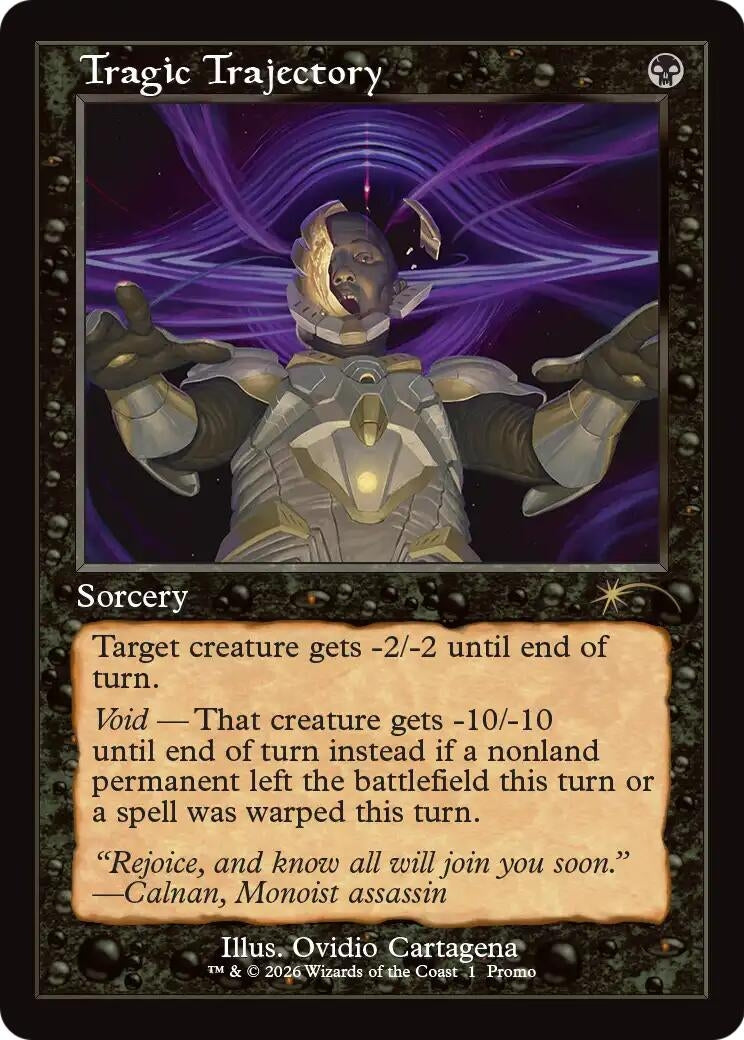Image for Tragic Trajectory (Retro Frame) (1) (WPN) - Magic: The Gathering