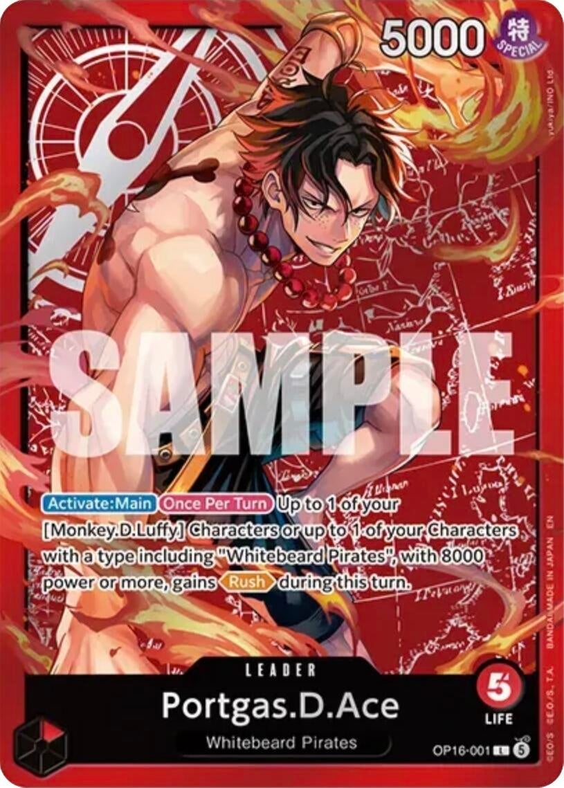 Portgas.D.Ace (Ace Deck) (OP16-001) (SD01)