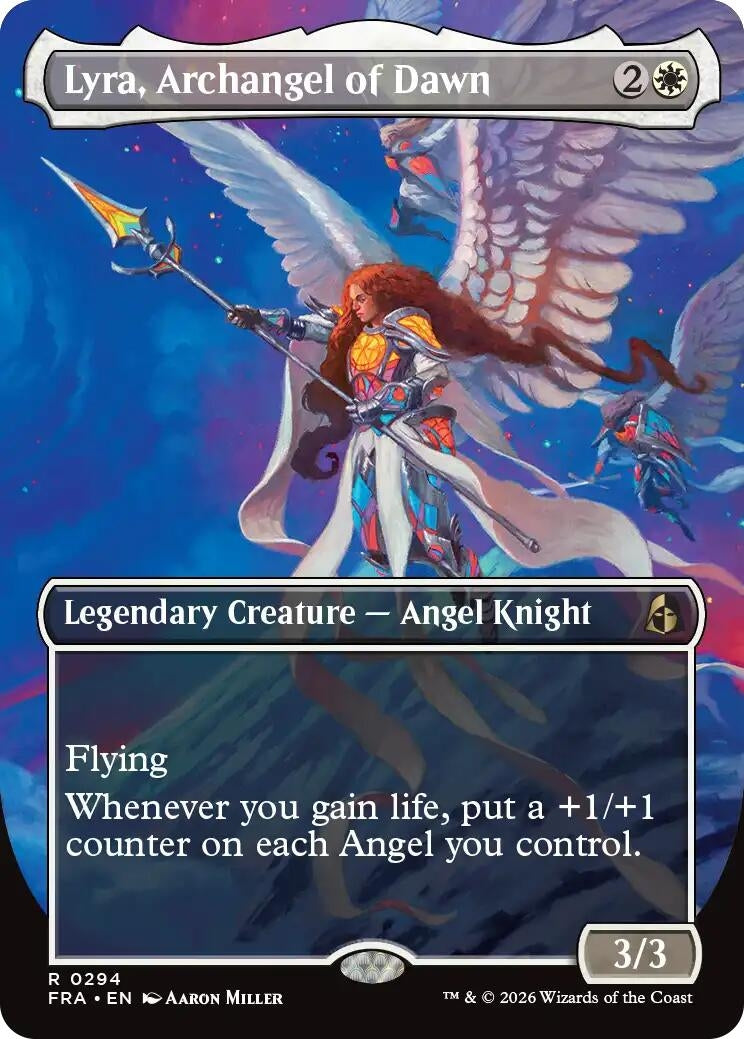 Lyra, Archangel of Dawn (Borderless) (294) (FRA)