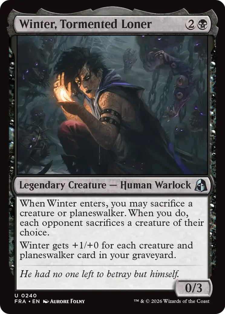 Winter, Tormented Loner (240) (FRA)