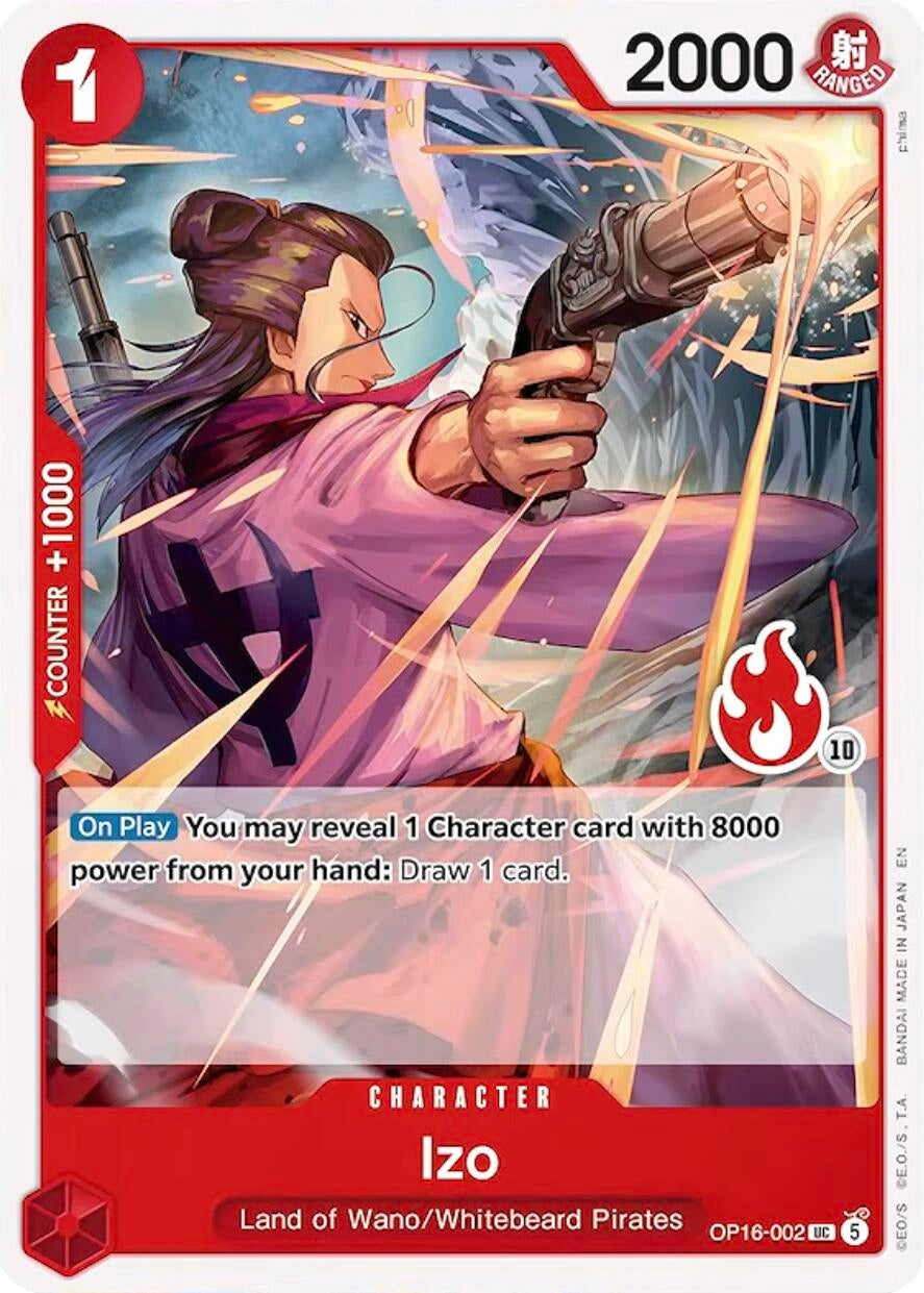 Image for Izo (Ace Deck) (OP16-002) (SD01) - One Piece Card Game