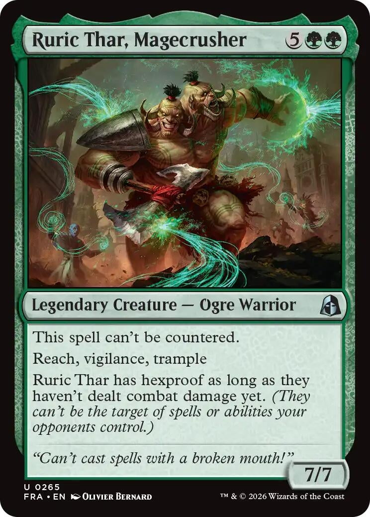 Ruric Thar, Magecrusher (265) (FRA)