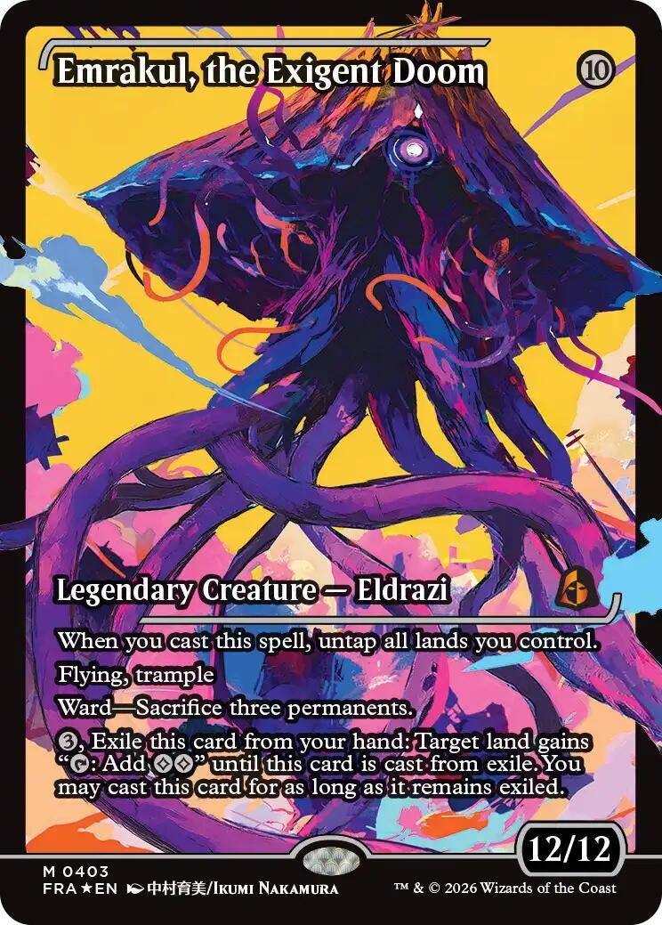 Emrakul, the Exigent Doom (Showcase) (403) (FRA)