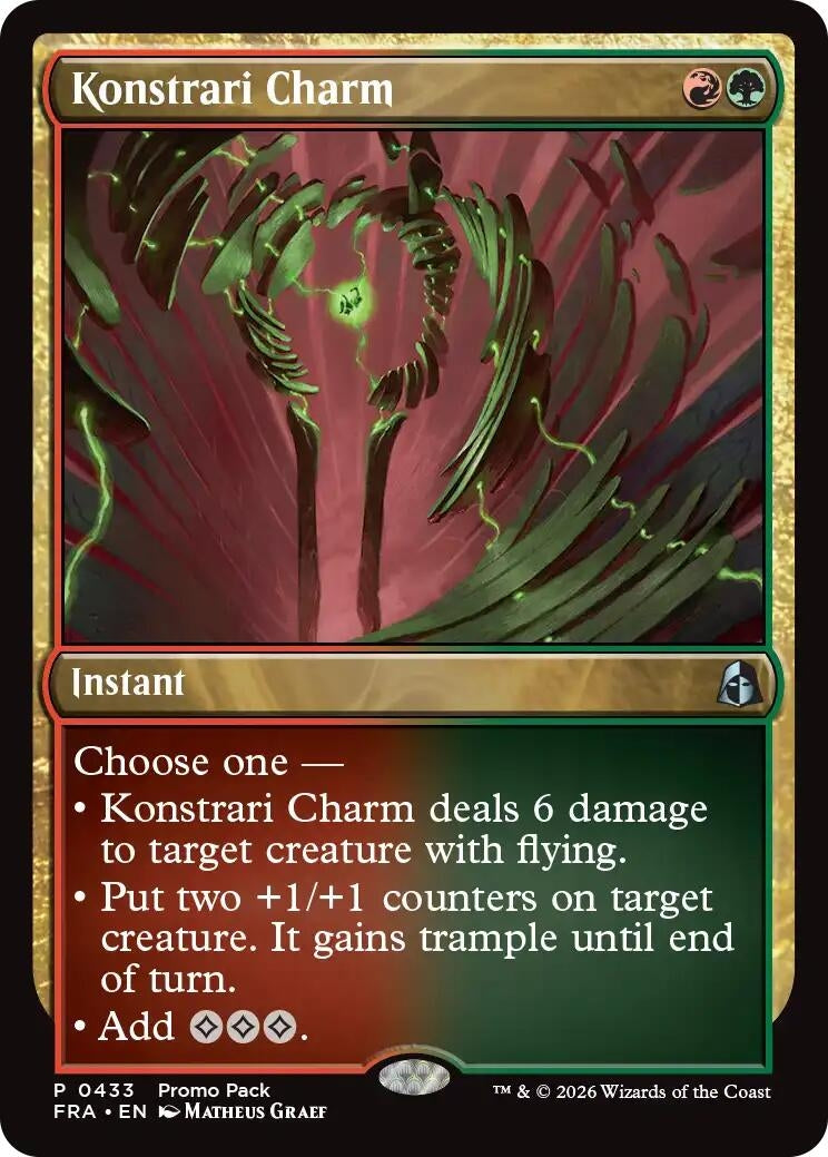 Konstrari Charm (433) (PPFRA)
