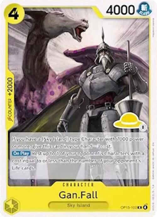 Gan.Fall (Luffy Deck) (OP15-102) (SD01)
