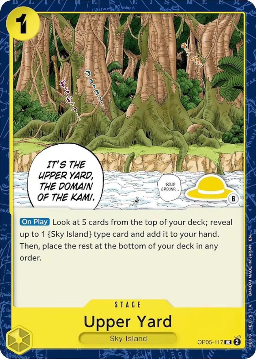 Image for Upper Yard (Luffy Deck) (OP05-117) (SD01) - One Piece Card Game