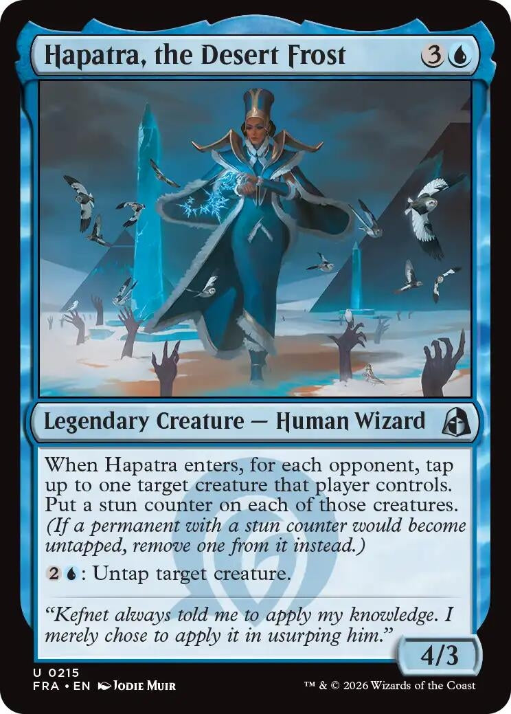 Hapatra, the Desert Frost (215) (FRA)