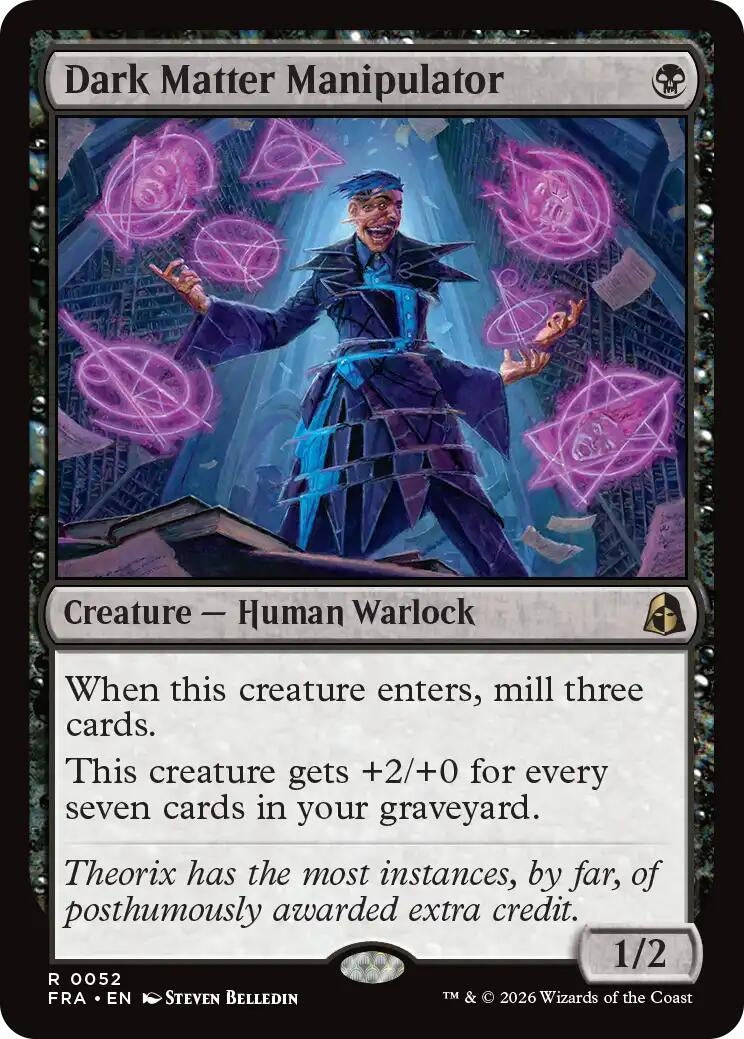 Dark Matter Manipulator (52) (FRA)