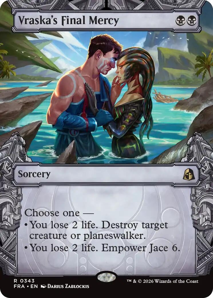 Vraska's Final Mercy (Showcase) (343) (FRA)