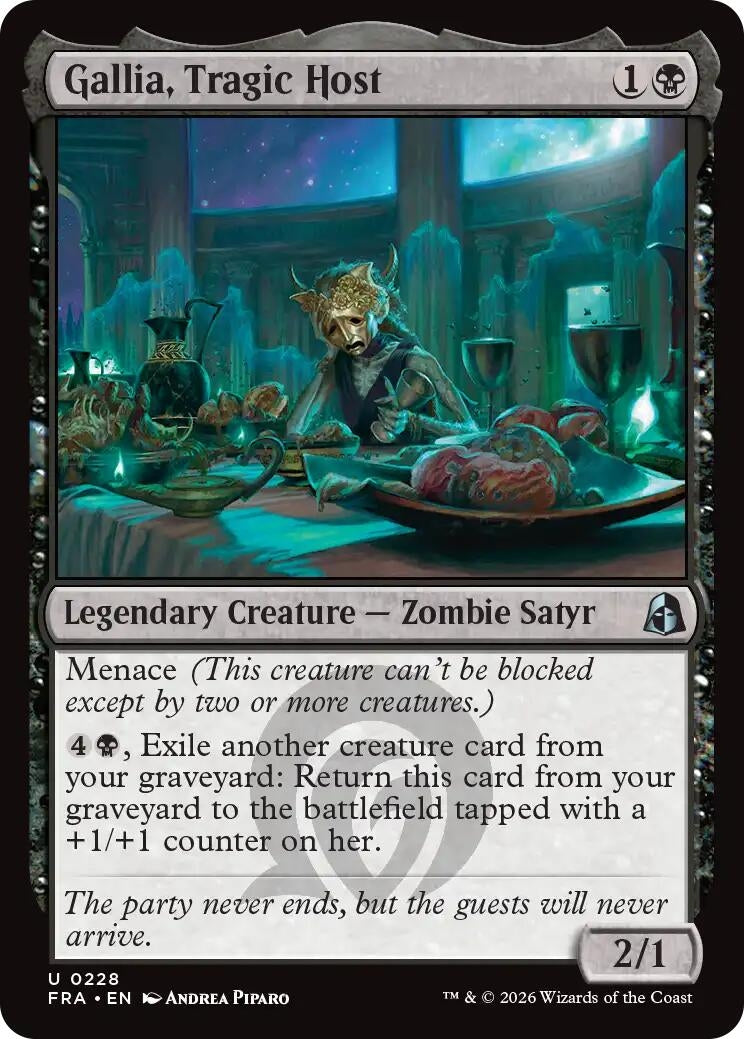 Gallia, Tragic Host (228) (FRA)