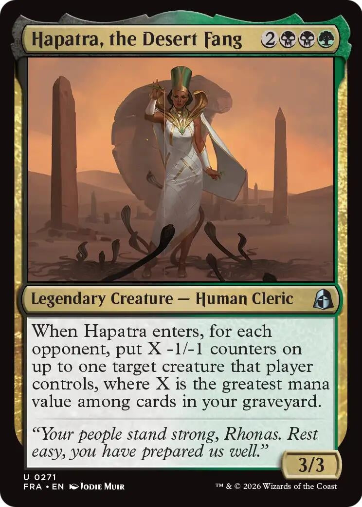 Hapatra, the Desert Fang (271) (FRA)