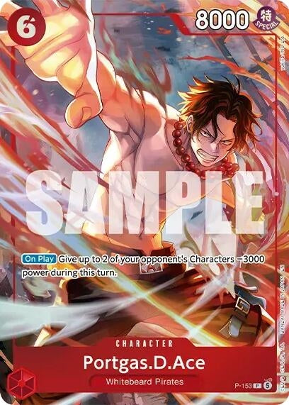 Portgas.D.Ace (Premium Card Collection -Flame-Flame Fruit Coliseum Edition-) (P-153) (OP-PR)
