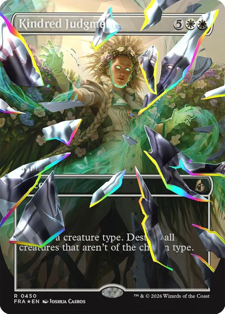 Kindred Judgment (Borderless) (Facet Foil) (450) (FRA)