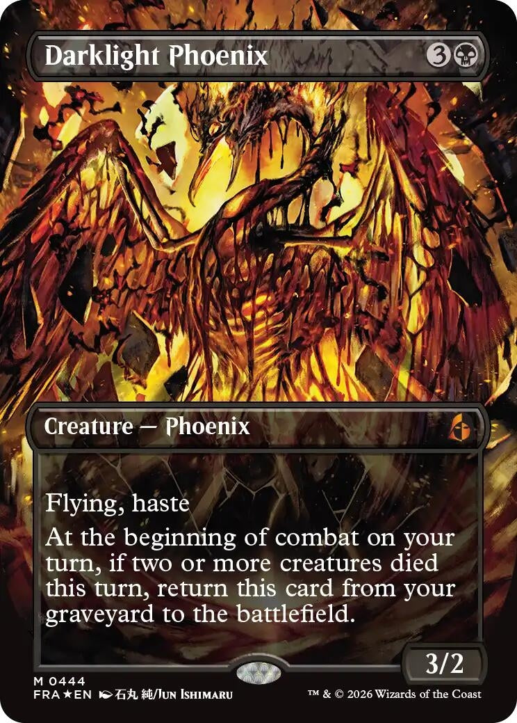 Darklight Phoenix (Borderless) (0444) (444) (FRA)