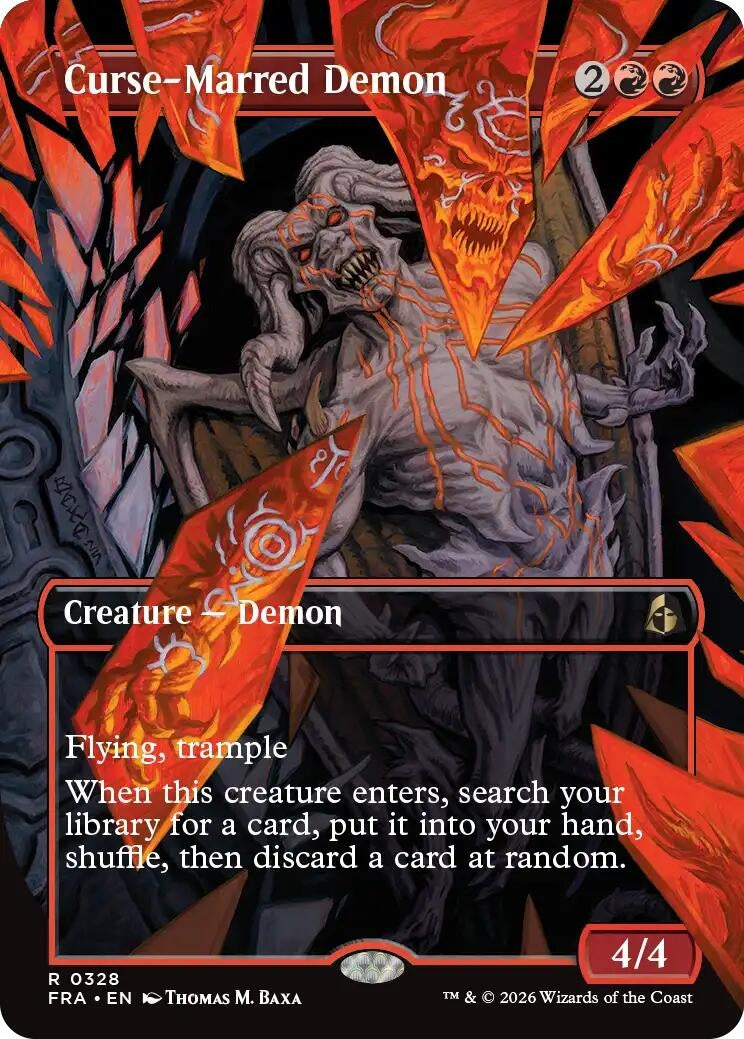 Curse-Marred Demon (Borderless) (328) (FRA)